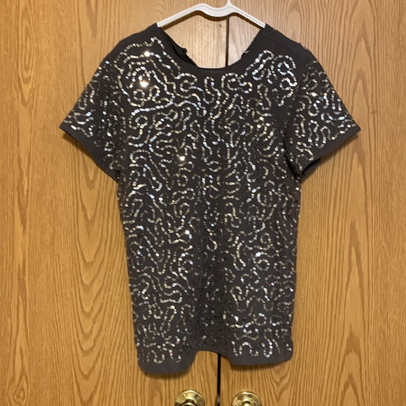 NWT Express Sequin top - Picture 1 of 6